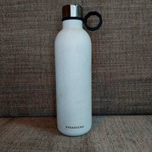 Starbucks 2017 White Mermaid Scale 20oz Water Bottle w/Lid (Growler)